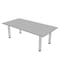 Skutchi Designs 35.5 in W, 59.5 in L, 29 in H, Engineered Wood Top, Grey HAR-REC-36X60-PT-01 - alternate 1
